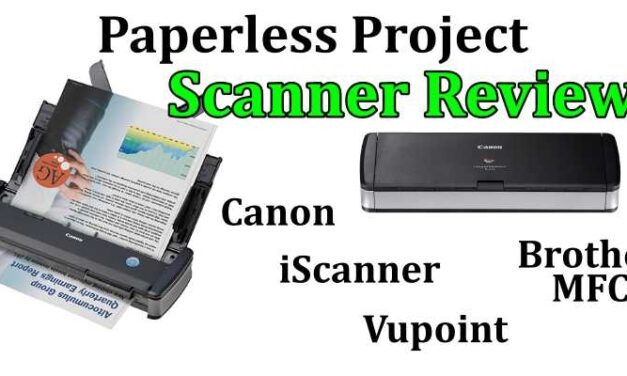 Review of the Canon ImageFORMULA P-215ii Scanner