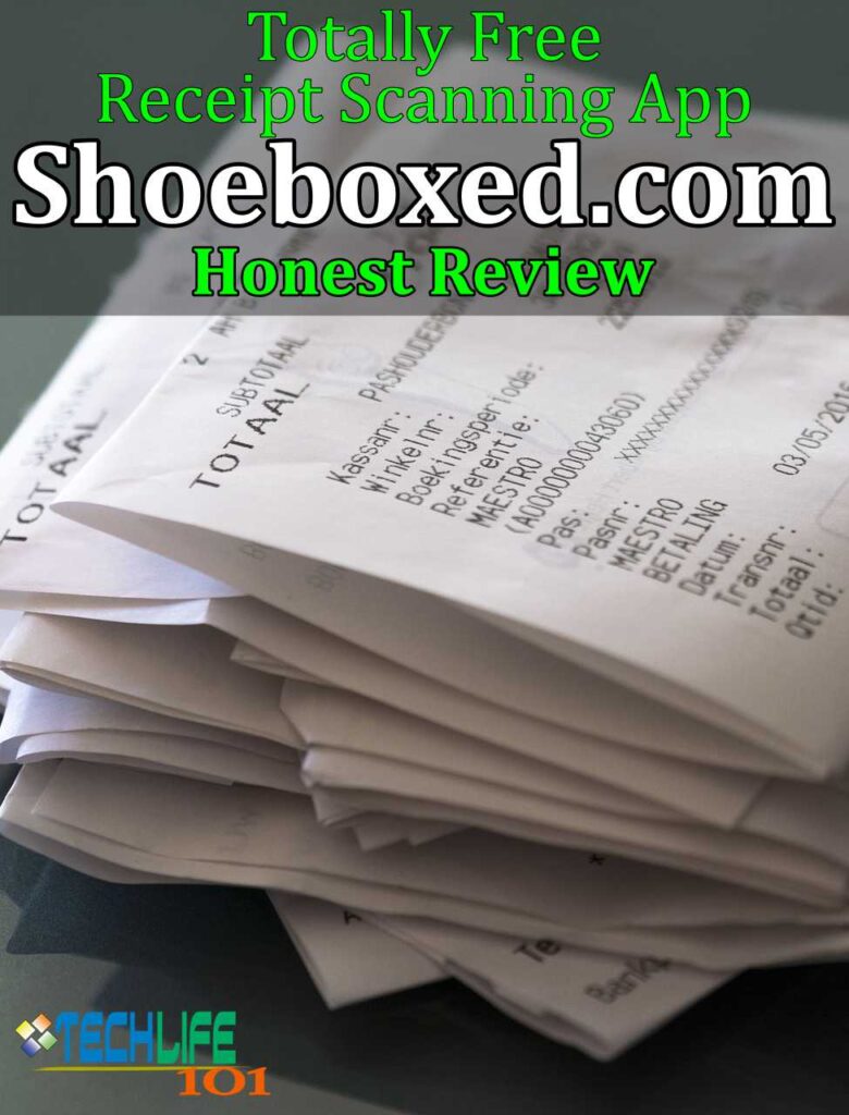 Free Receipt Scanning App - Shoeboxed Review